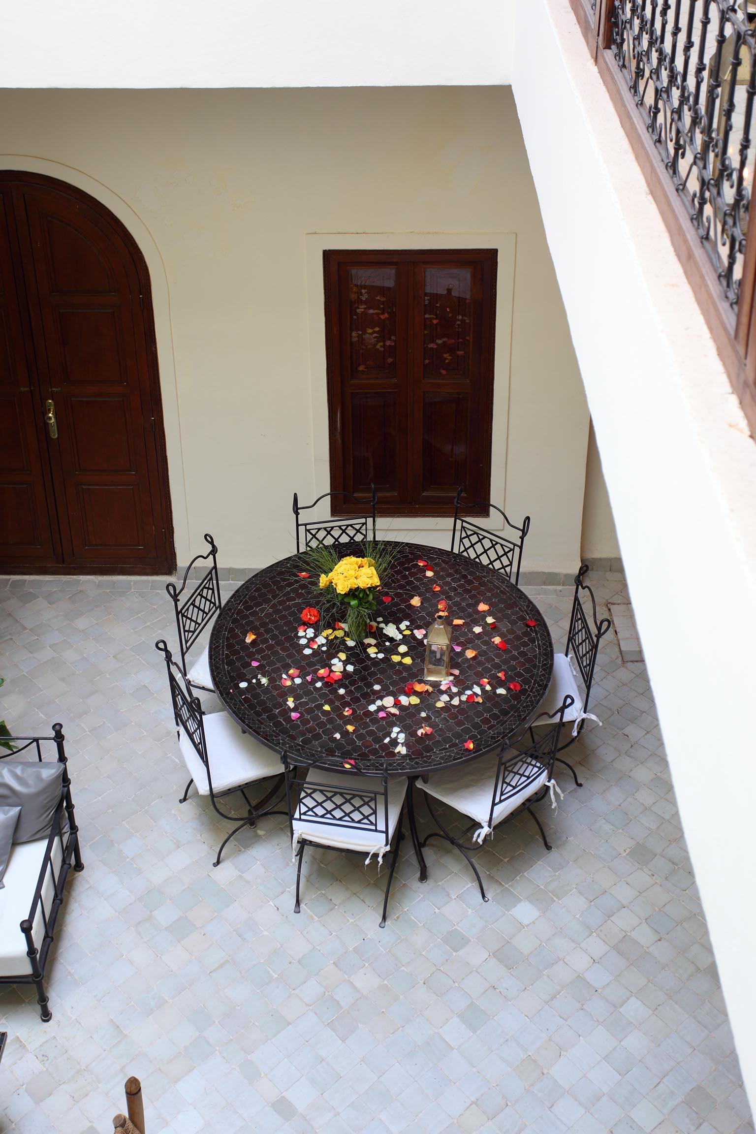 Riad White Flowers مراكش المظهر الخارجي الصورة