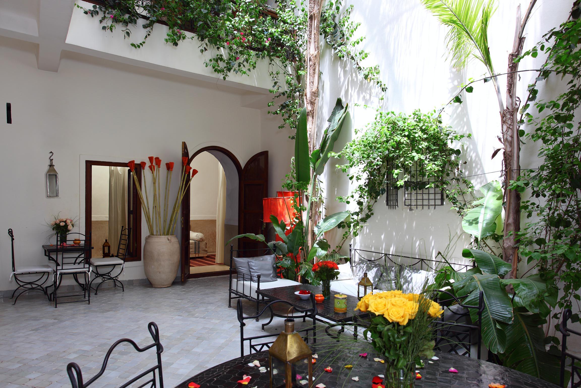 Riad White Flowers مراكش المظهر الخارجي الصورة