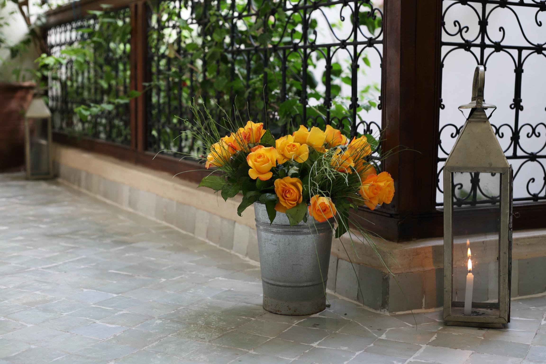 Riad White Flowers مراكش المظهر الخارجي الصورة