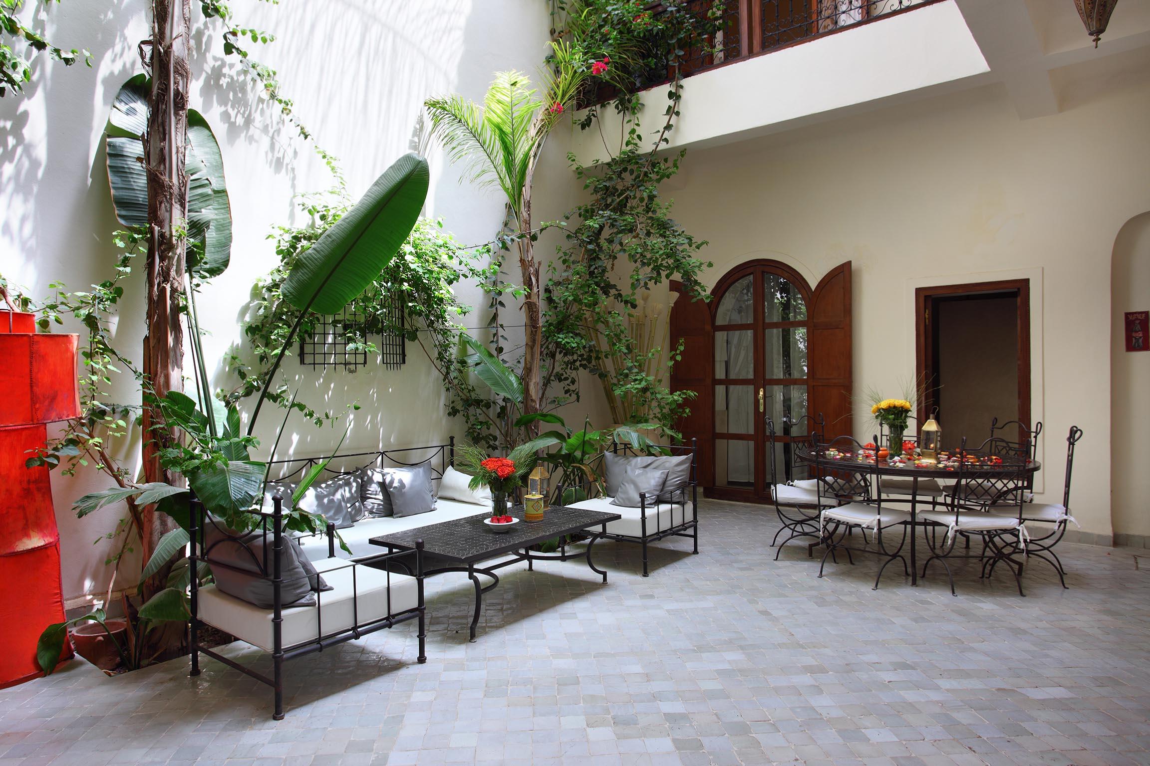 Riad White Flowers مراكش المظهر الخارجي الصورة